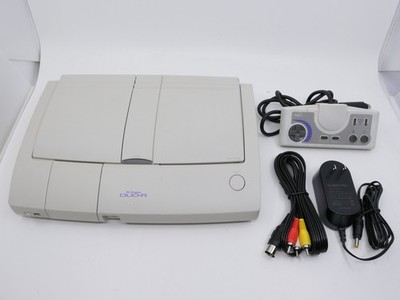 NEC PC Engine Duo-R Konsole PI-TG10 getestet - CD OK - HuCard OK - Japan