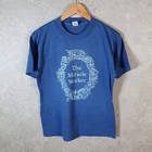 Vintage Medallion The Miracle Worker 90s Single Stitch T-Shirt Men’s Medium Blue