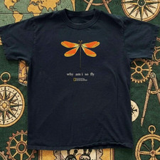 National Geographic Orange Dragonfly Unisex T-Shirt S-5XL Reprint