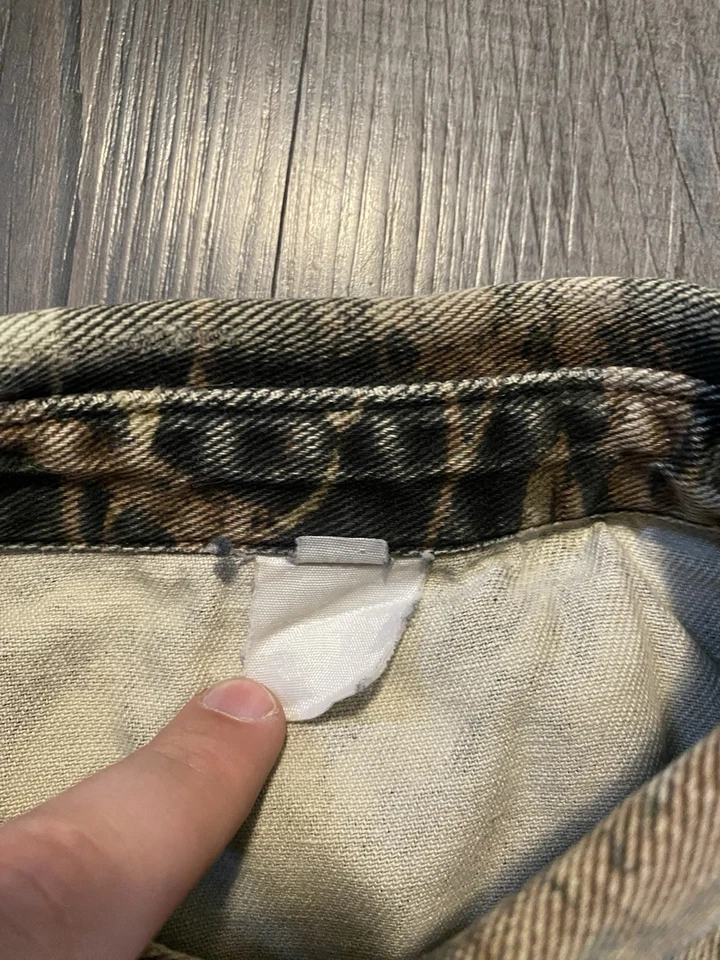 Vintage Mossy Oak Camo. Hunting Flannel Shirt Mens XL Outdoors - Image 2 of 4