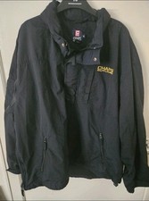 Vintage Chaps Ralph Lauren Half Zip Jacket Men's XL Black