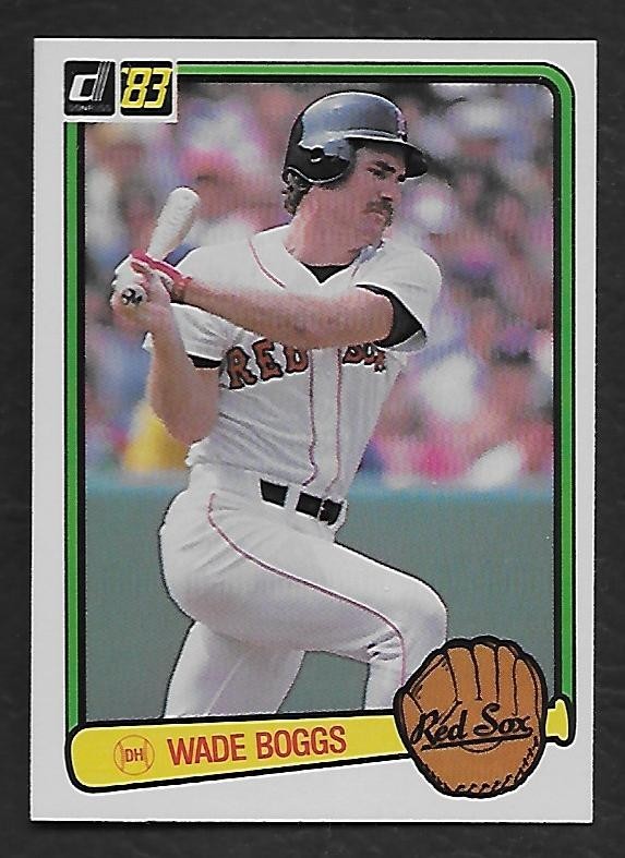 1983 Donruss Wade Boggs #586 RC Rookie Card HOF