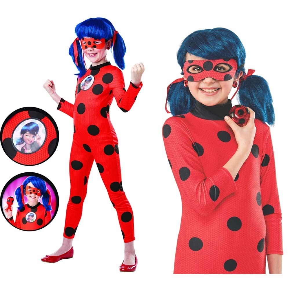 Rubie's Miraculous Ladybug Costume divertente Bambine e ragazze M 5-6 anni Multi