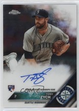 2016 Topps Chrome Rookie Auto Tony Zych #RA-TZ Auto n1u