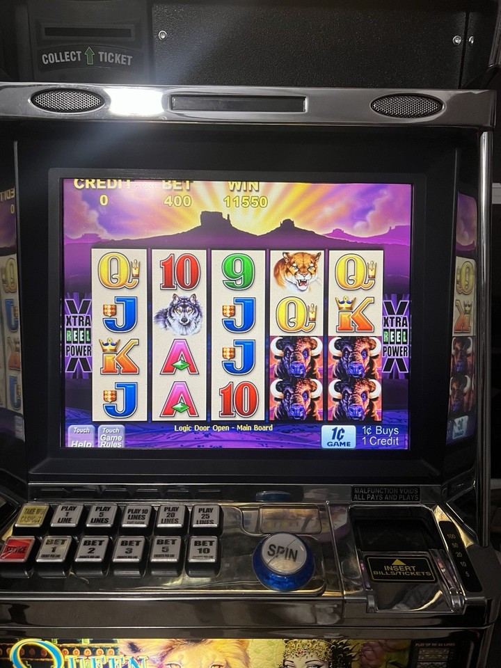 Buffalo Video Slot Machine by Aristocrat - Completely Rebuilt 1 Year ...