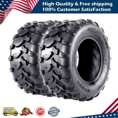 21X10-8 ATV Tires 4PR All Terrain Trail Sand Mud Off-Road Tires Tubeless 2PCS