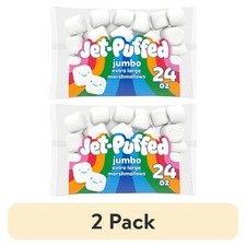 Jumbo Extra Large Marshmallows Bulk 1.5 lb Bag 2 Pack