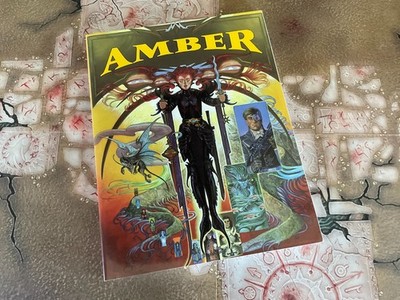 AMBER Diceless Roleplaying rpg Phage Press Wujcik, Zelazny PB paperback 1999