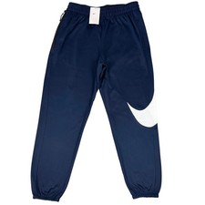 Nike Dri-FIT Mens Loose Fit Swoosh Joggers DM0995-419 Blue/White Size XL
