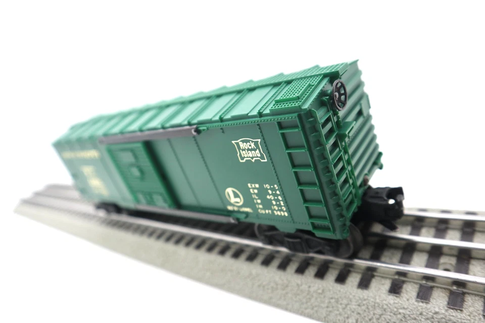 Lionel, O, 6464-75, Rock Island Green Box Car, 6464, C-8 LN/OB - Image 3 of 4