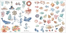 Craft Consortium Double-Sided Paper Pad 12"X12" 40/Pkg-Ocean Tale