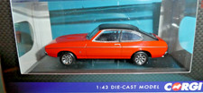 Ford  Capri MkII 3Litre Auto  Ghia  Sebring Red  Corgi Vanguards 1:43 rd Scale