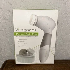 Vitagoods Perfect Skin Plus Exfoliating Enhance & Exfoliating Cleansing Brush