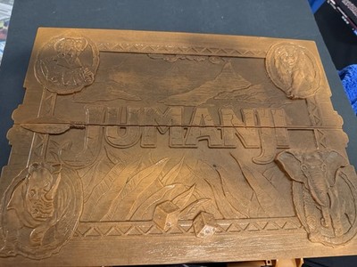 Jumanji Deluxe Electronic Board Game - Adventure Game Spin Master Works Great