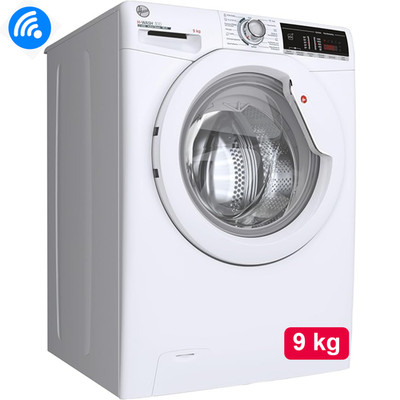 Hoover Waschmaschine 9kg Frontlader Dampffunktion WLAN Bluetooth Weiß 1400 U/min