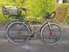 Wilkie Single Speed Bike – Steel Frame, Butterfl Bars, Basket, New Tyres