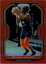 2021 Panini Prizm WNBA Prizms Red #18 Briann January /299 - BSK