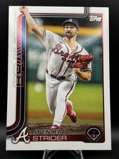 2025 Topps Series 2 #OTB2-6 Spencer Strider Oversized Exclusive Card Braves