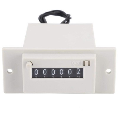 0-999999 Elektromagnetisch Zähler 1 6-Stellig CSK6-YKW Elektronik Presse