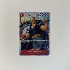 One Piece Card Game TCG OP09-009 Benn.Beckman SR EN NM