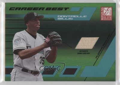 2004 Donruss Elite Career Best Bats 31/100 Dontrelle Willis #CB-11 4f5