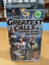 The Greatest Calls in Super Bowl History VHS 1999