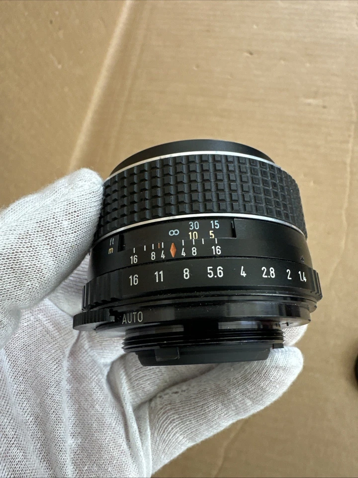 De colección Asahi PENTAX SMC TAKUMAR 50mm f1.4 M42 - LIMPIO Y CLARO - Hecho en Japón Foto 4 de 4