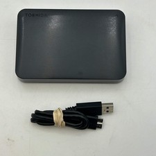 Toshiba Canvio Ready 4TB - Black Desktop Portable External Hard Drive - Used B