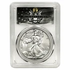 2021W Type 2 Burnished American Silver Eagle $1 FDOI PCGS SP 70