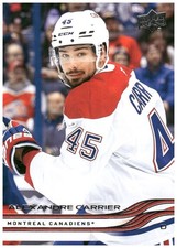 2025-26 Upper Deck #91 Alexandre Carrier