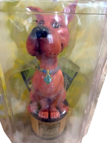 2002 Scooby-Doo Minute Maid/Coca-Cola Promotional Bobblehead on Tiki Base NEW - Picture 3 of 13