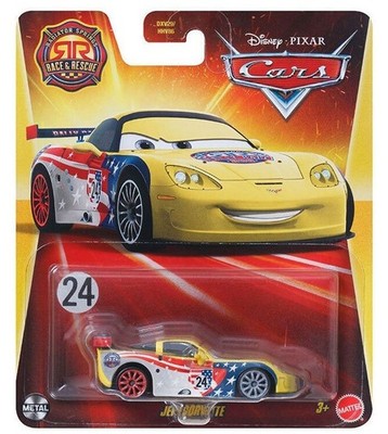JEFF GORVETTE Race & Rescue Radiator Springs Cars 1:55 Die-cast Auto Metall