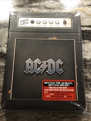 AC/DC Backtracks Box Set 2 CD 1 DVD New Sealed