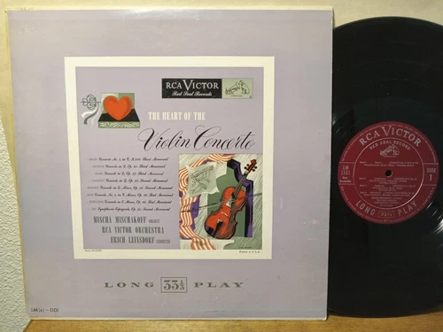 Mischa Mischakoff, Leinsdorf- The Heart Of The Violin Concerto, RCA Victor LP EX