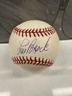 Lou Brock Signed Official MLB Baseball w/ Display Case – HOF Cardinals Legend