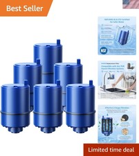 6 Pack RF9999 Faucet Mount Replacement Filter For ALL PUR/PUR PLUS Faucet Fil...
