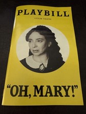 OH, MARY! PLAYBILL Maya Rudolph May 2026 Cheyenne Jackson NEW FREE SHIPPING