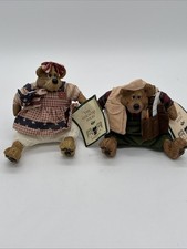 Homer Improvement Bear And Bearsy Ross The Country Folks New Old Stock Tags Usa
