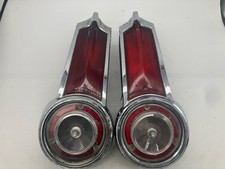 64-65 Plymouth Barracuda Valiant Rh Lh Tail Light Assembly Pair Used