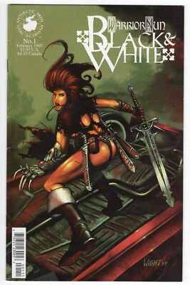 Warrior Nun: Black & White #1 February 1997 Antarctic Press - VFN