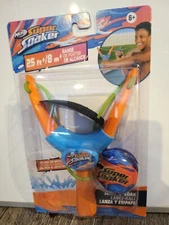 NERF Super Soaker Storm Ball Sling N' Soak Slingshot Water Splash Toy 6+ New 