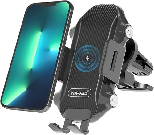 Wireless Car Charger New UK Stock Auto Mount Fast Charge Dashboard Phone Holder - 第 7/21 張圖片