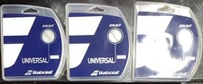 LOT OF 3 Babolat Universal Synthetic Gut Tennis String - White 101VN 130/16