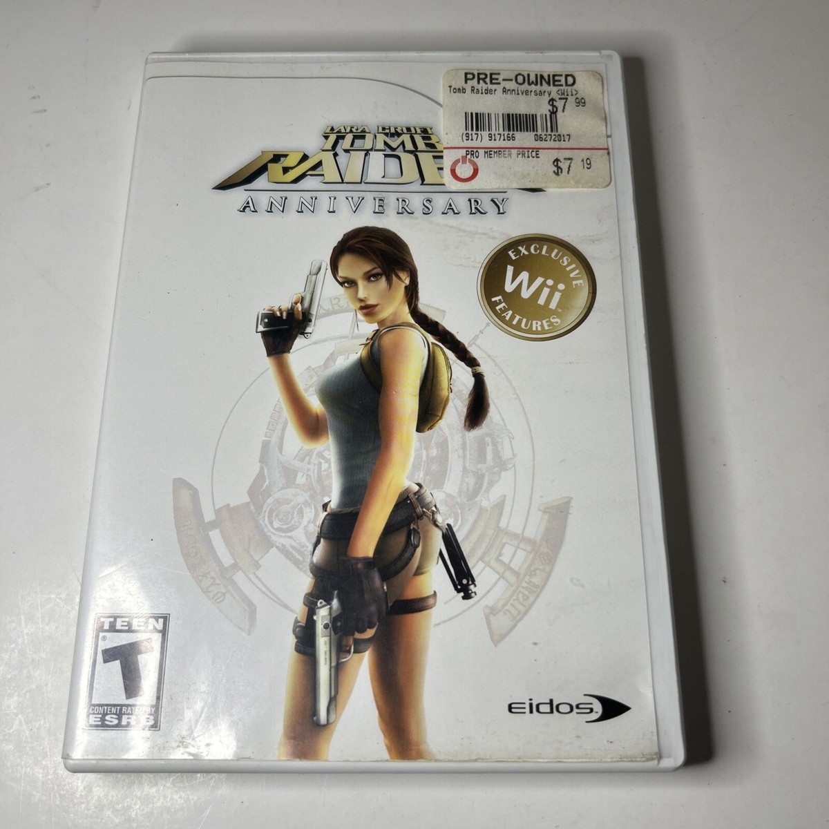 Lara Croft Tomb Raider Anniversary Nintendo Wii Complete with