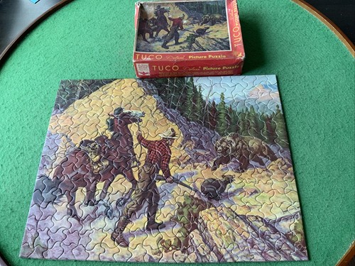 VINTAGE TUCO PUZZLE (ZUR RETTUNG). KOMPLETT. 