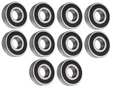  10 Each 6204-2RS-3/4, 6204LLU12, 204PP12 Sealed Radial Ball Bearing 3/4"X47X14