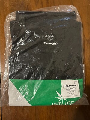Diamond Supply Co. x Jetlife Curren$y 420 Collab XL Black T-shirt