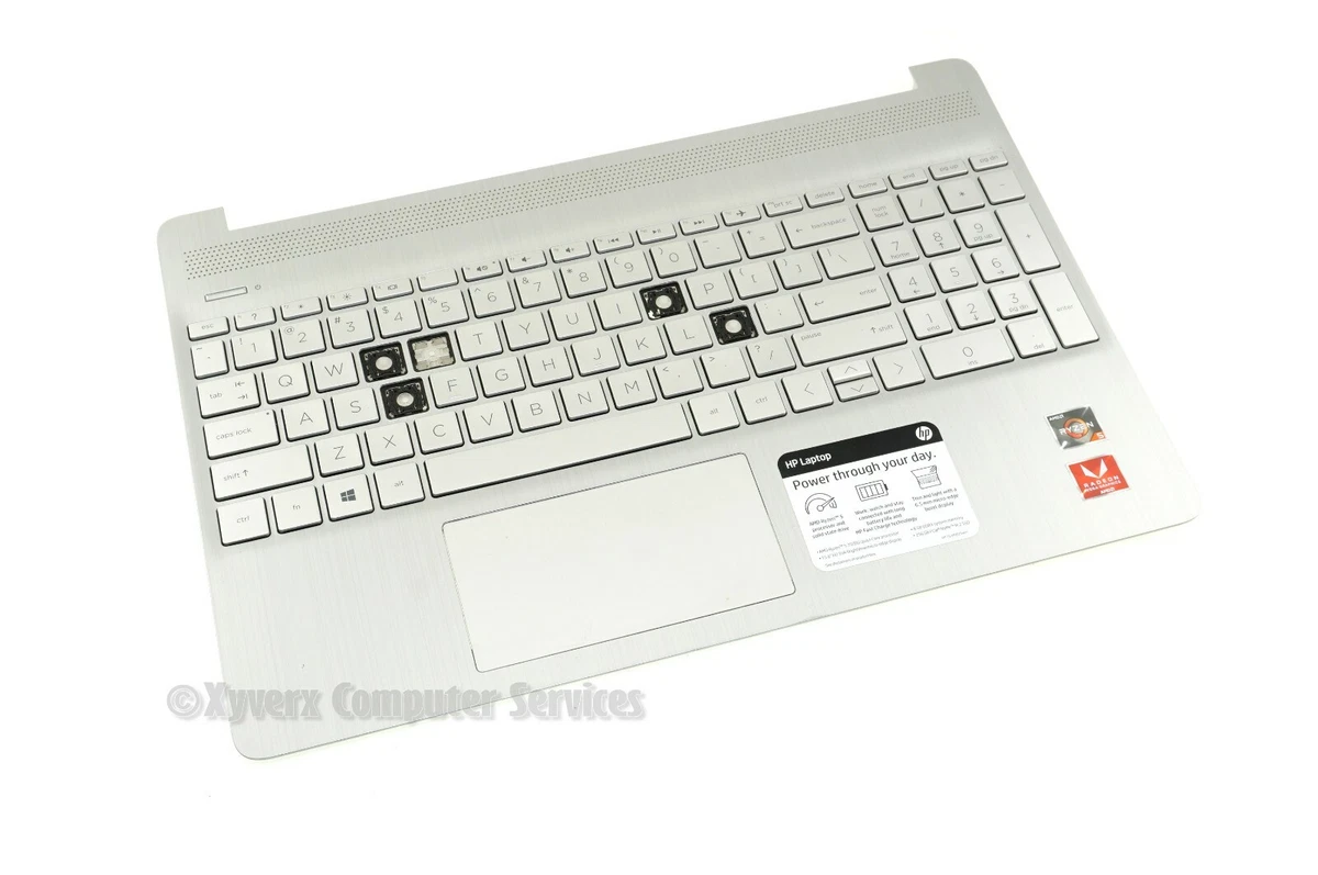 M17184-001 GENUINE HP TOP COVER W KEYBOARD 15-EF 15-EF00250WM (C 