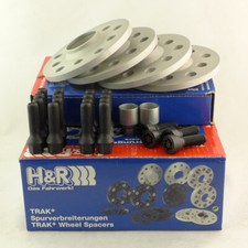 H&R Spurverbreiterung 26/30mm silber für BMW 2er 5er 7er i3 i8 X1 X2 X3 Mini