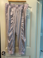 NEW Lululemon Dance Studio MR Joggers Women  s Sz 14 Lined Full Length Lavender